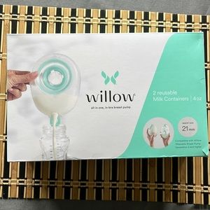 Willow 3.0 - 2 reusable milk containers - 21 mm